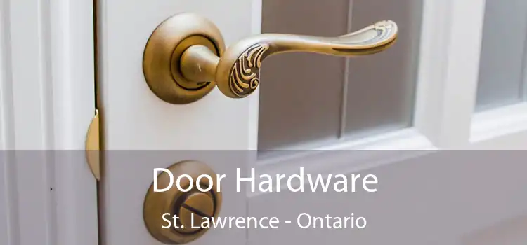Door Hardware St. Lawrence - Ontario