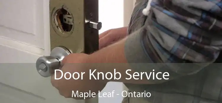 Door Knob Service Maple Leaf - Ontario