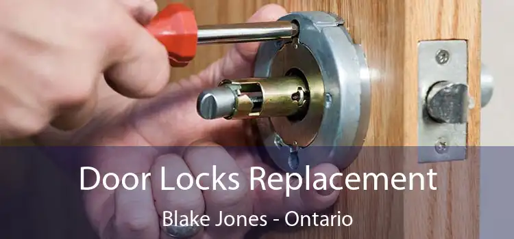 Door Locks Replacement Blake Jones - Ontario