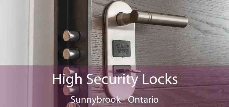 High Security Locks Sunnybrook - Ontario